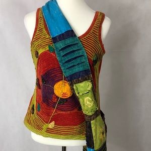Vintage cut out T-shirt tank